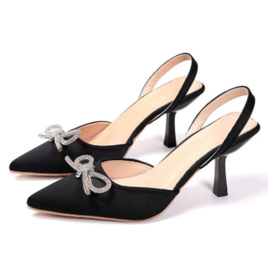 Plus-size Pointed-toe High-heeled Sandals - Summer, High-quality, Niche