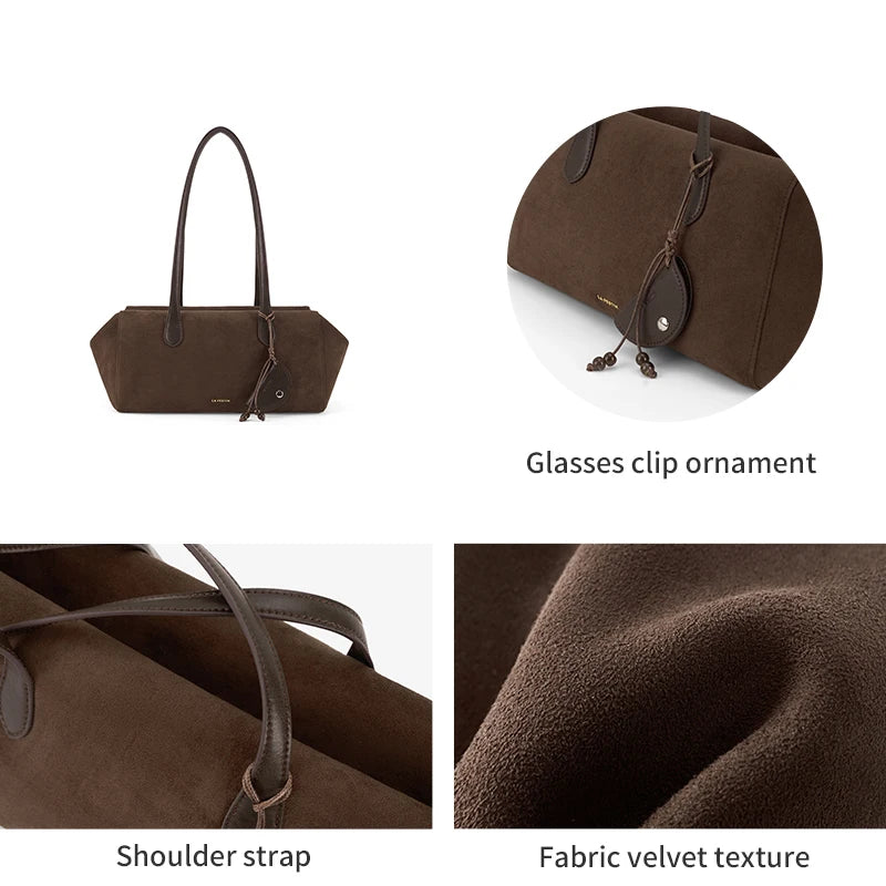 LA FESTIN Leather Bowling Bag