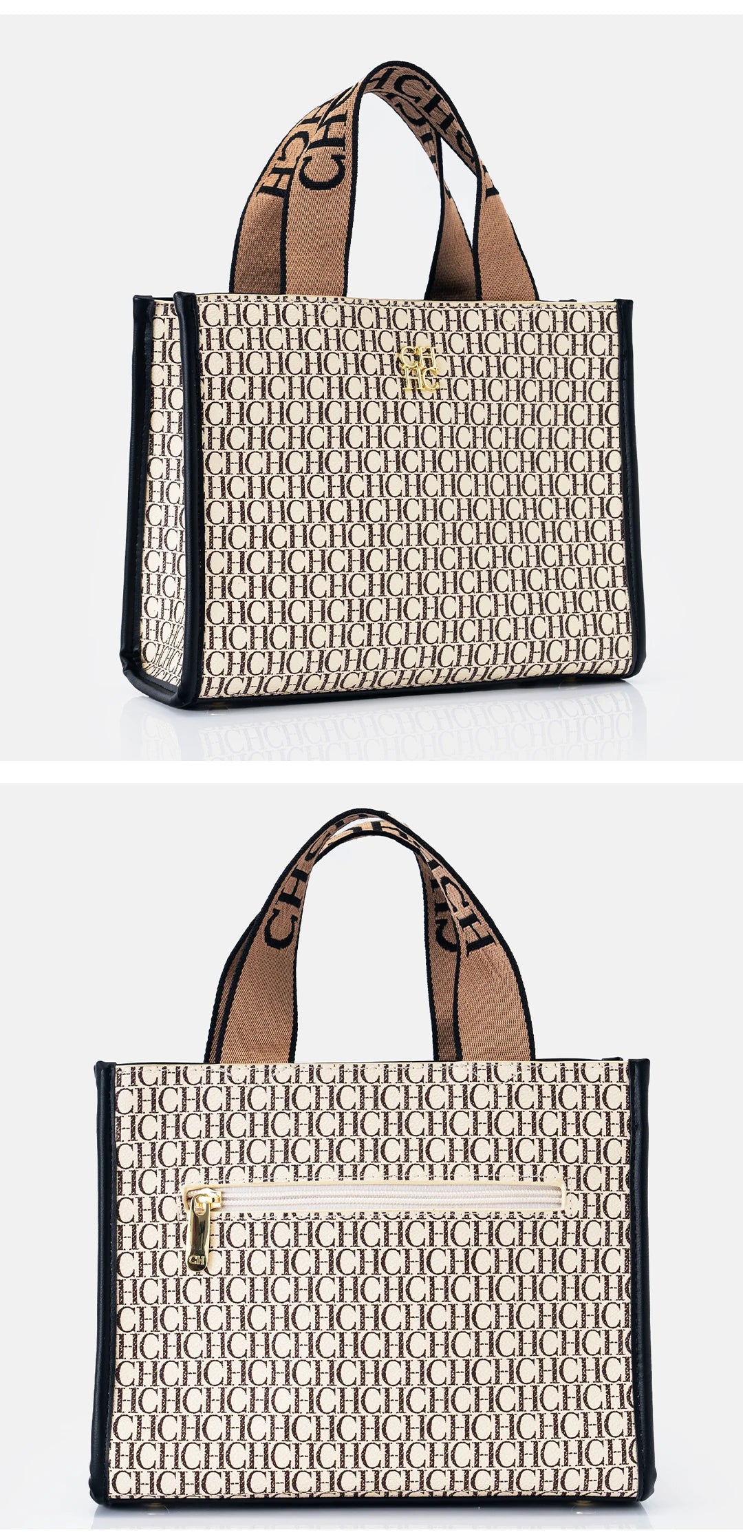 CH Fashion High Quality Women's Bags Metal Logo Casual Large Capacity Light Luxury Brand Designer 2025 New Women's Handbag