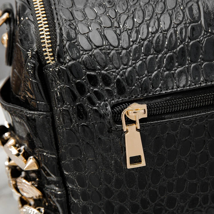 Luxury Black Handmade Bucket Shoulder Bag