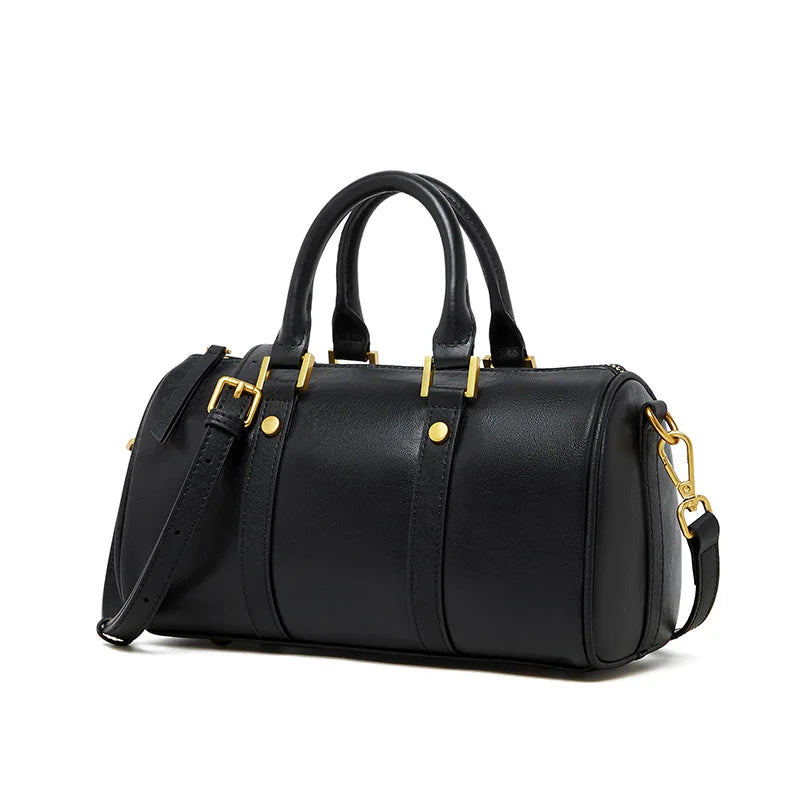 YANATARI Cattle Leather Shoulder Bag