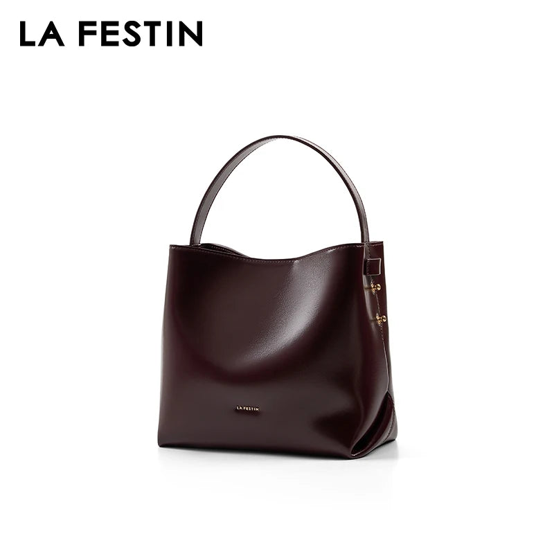 LA FESTIN Bucket Shoulder Tote Bag