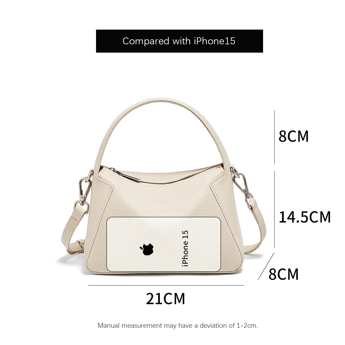 FOXER Mini Leather Crossbody Bag