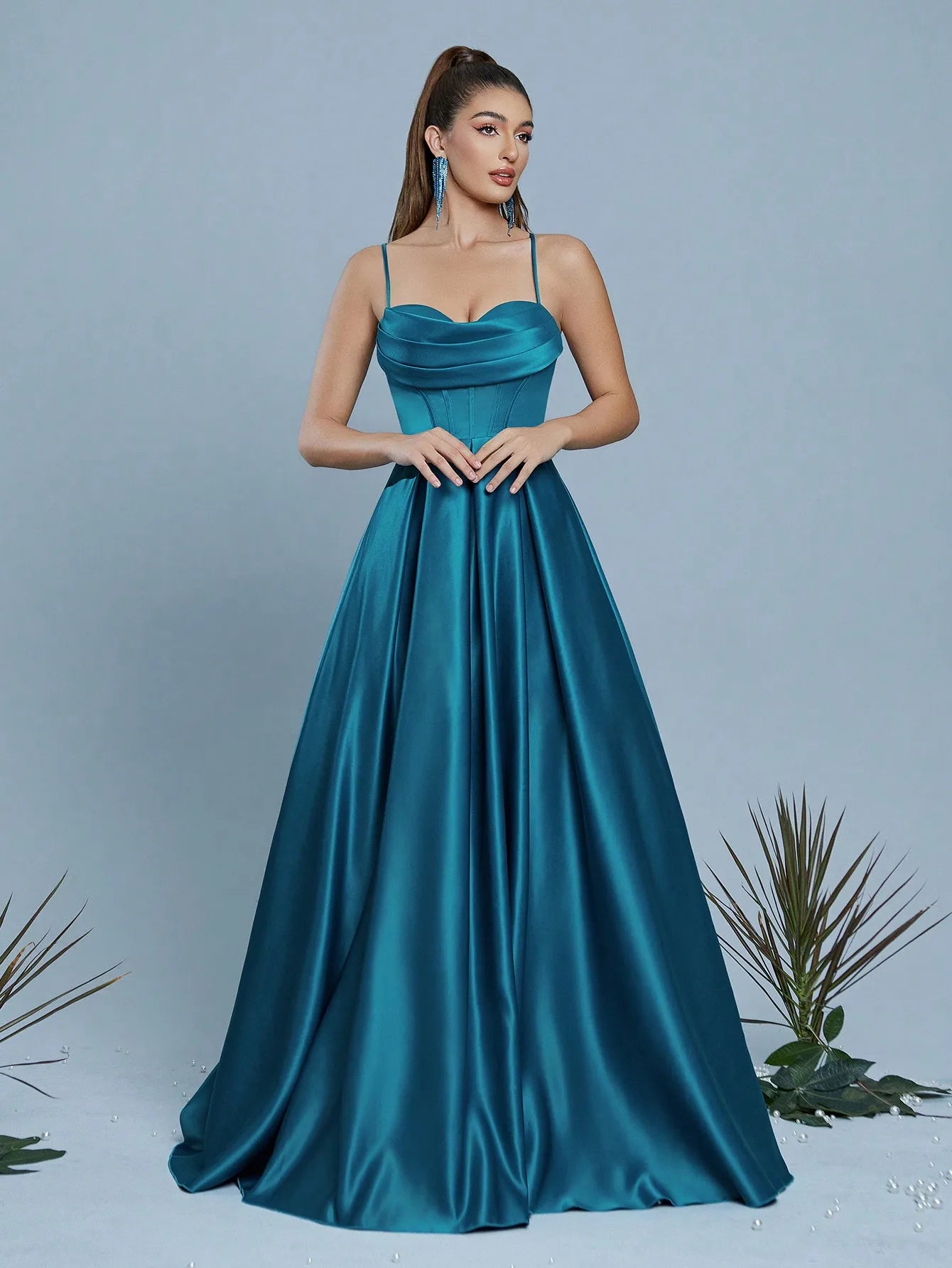 Halter Backless Maxi Dress