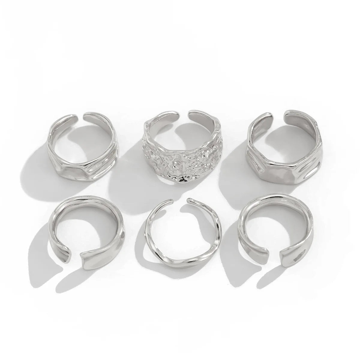 Sun & Starfish Ring Set