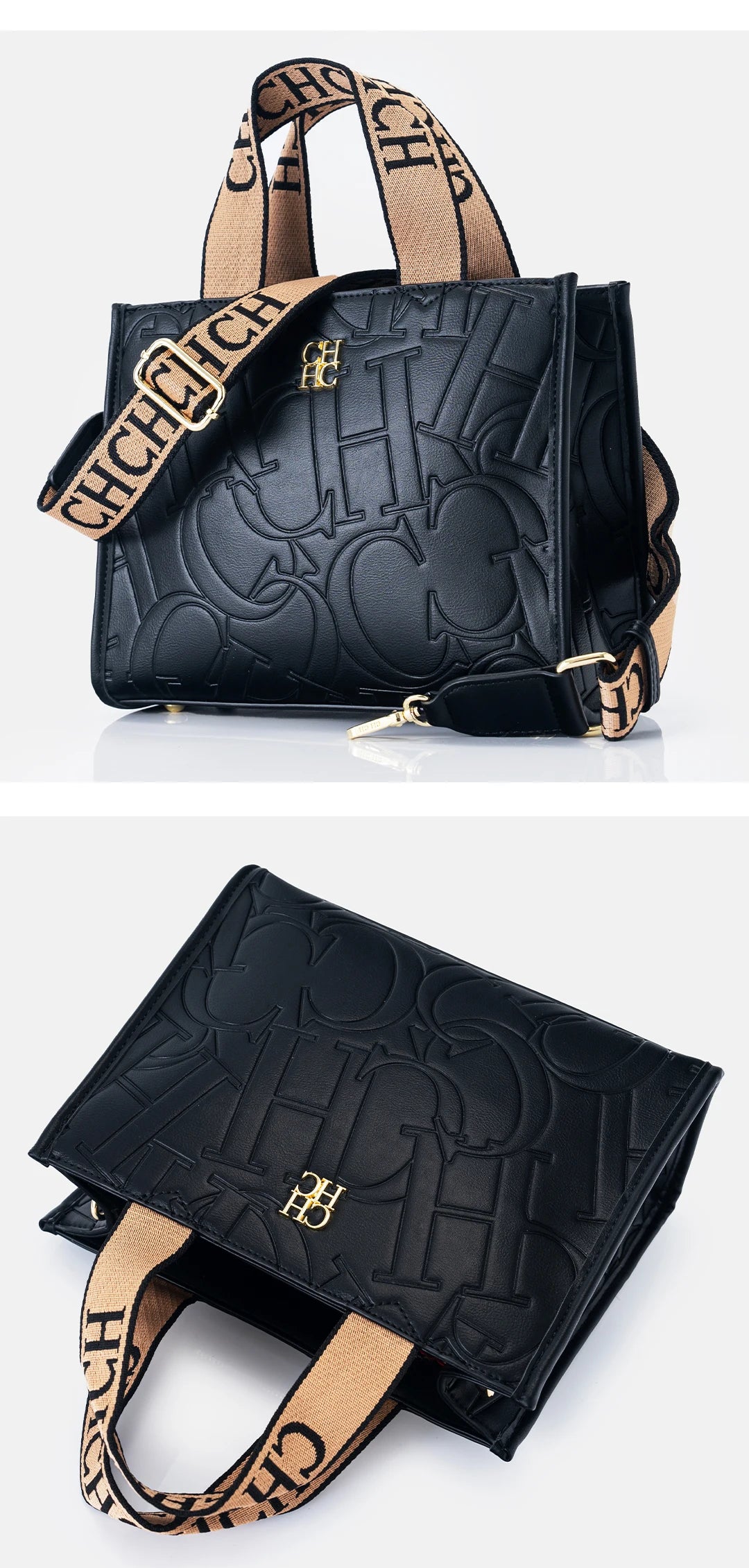 CH Fashion High Quality Women's Bags Metal Logo Casual Large Capacity Light Luxury Brand Designer 2025 New Women's Handbag