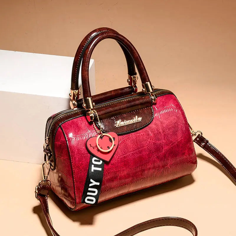 Luxury Crocodile PU Leather Tote Bag