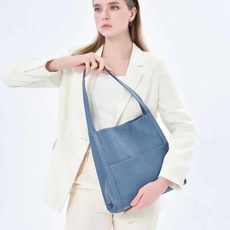 Large Leather Tote Bag 2026