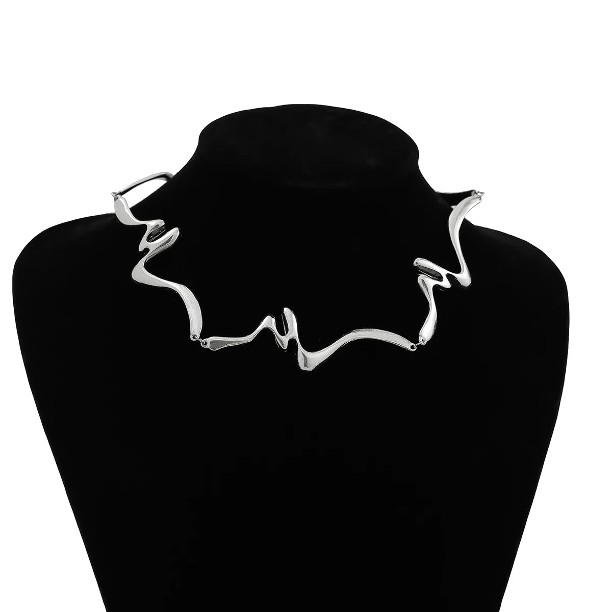 Vintage Metal Choker Necklace