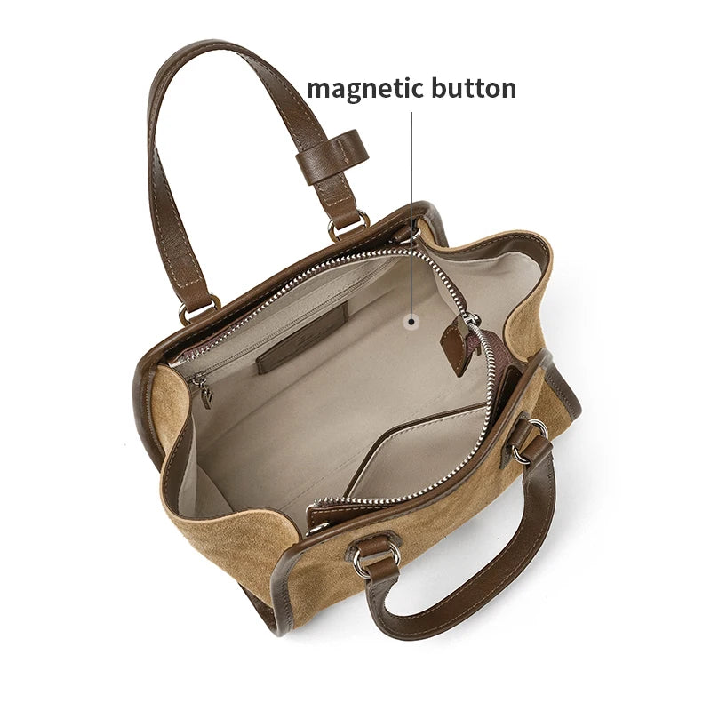 LA FESTIN Leather Dumpling Crossbody Bag