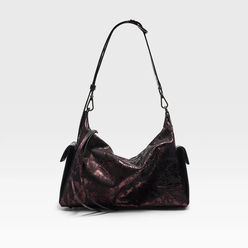 Classic Leather Shoulder Tote
