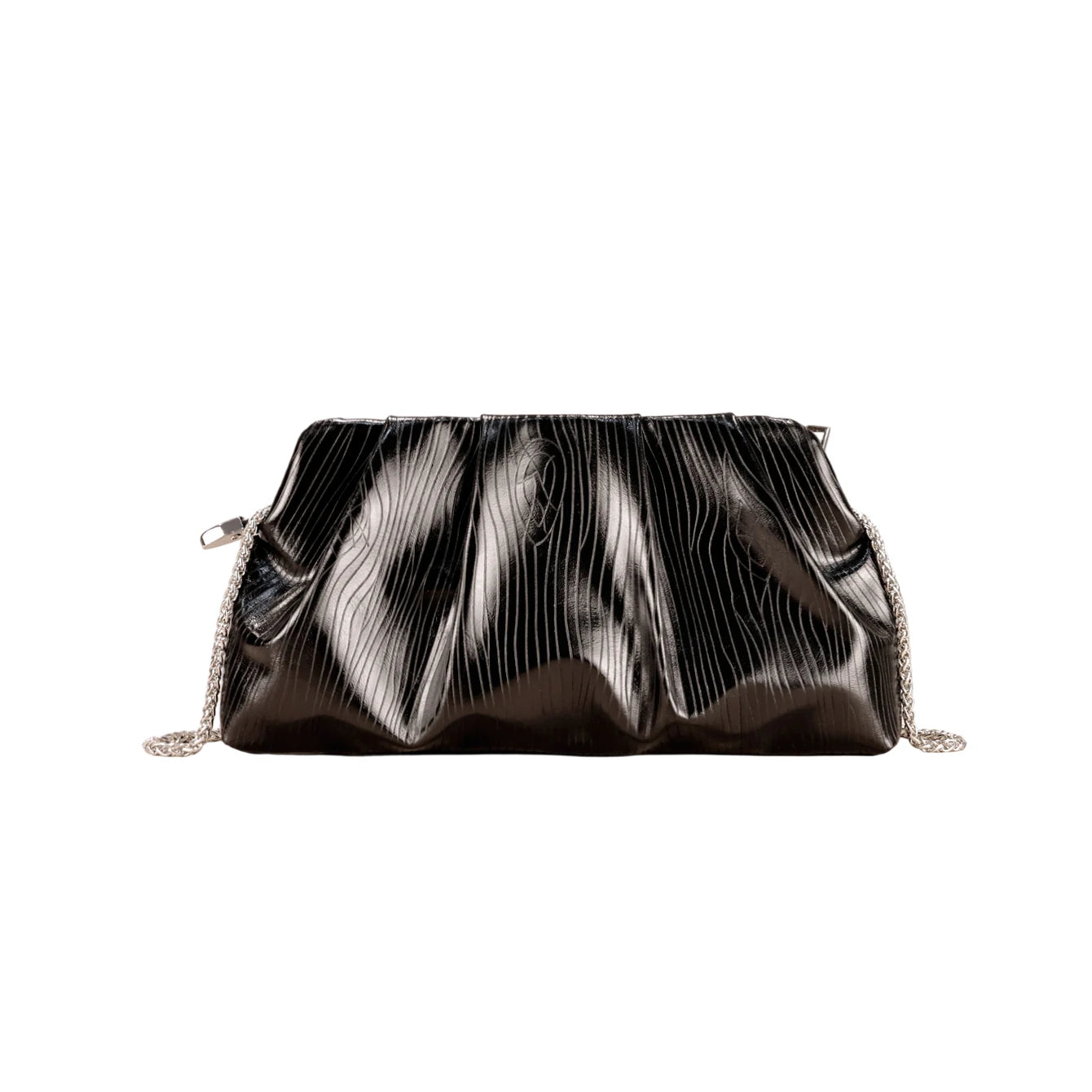 Gold Designer Evening Clutch Bag
