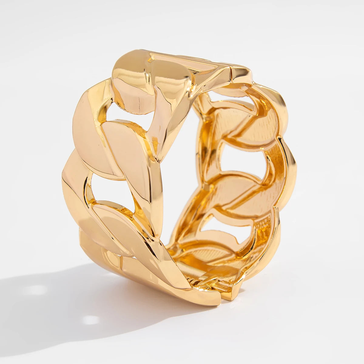 Gold Chain Cuff