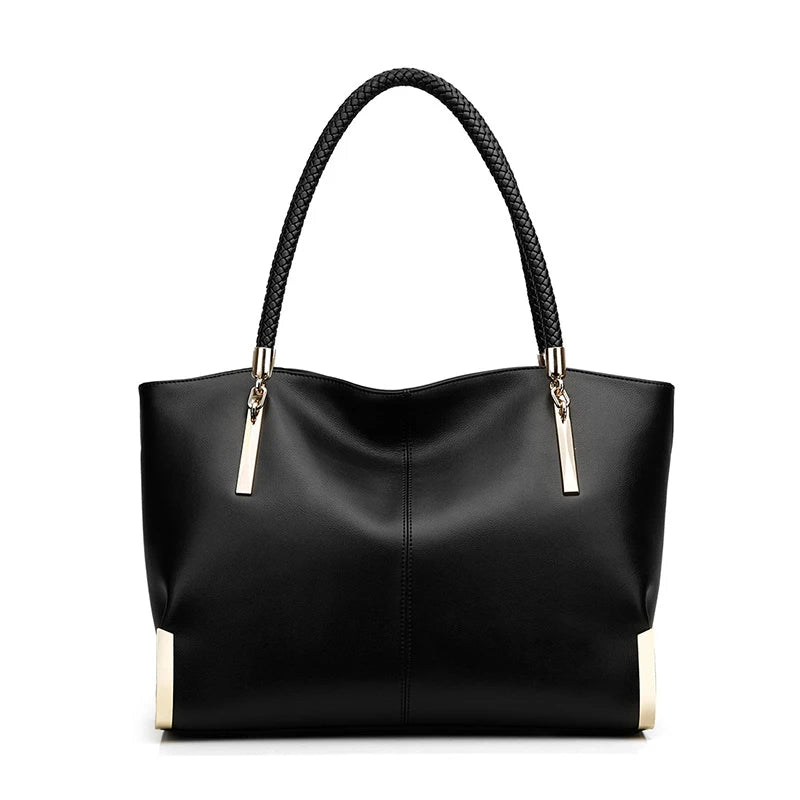FOXER Genuine Leather Tote Handbag