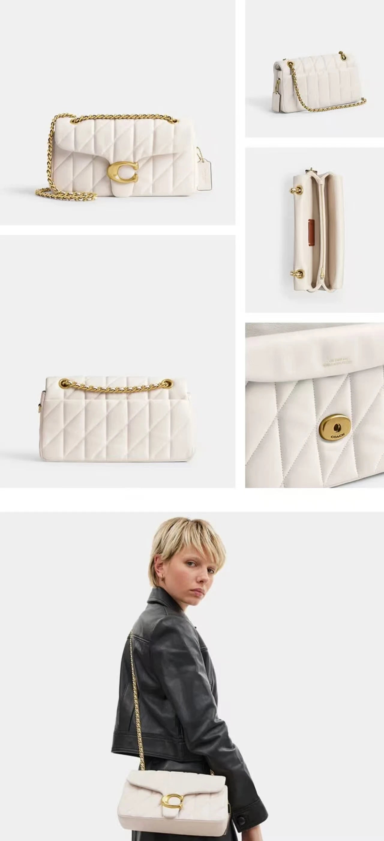 Diamond Chain Crossbody Bag