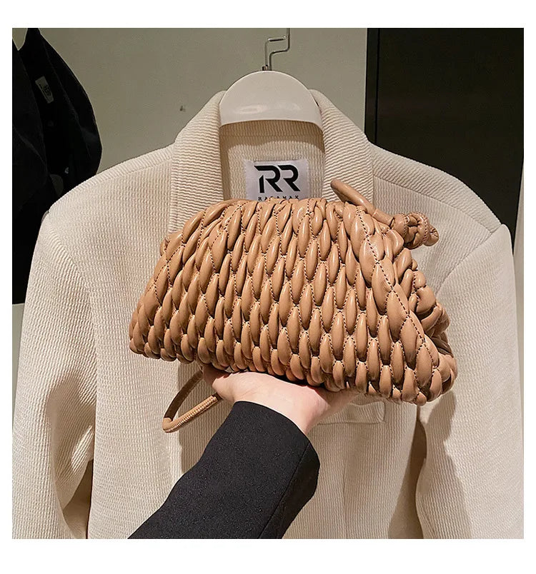 Embroidered Crossbody Shoulder Bag