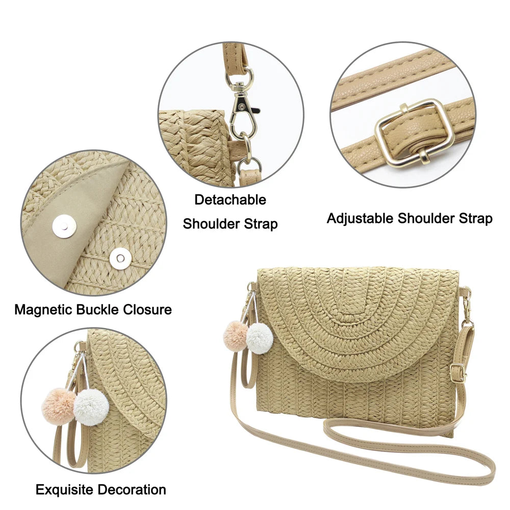 Luxury Crocodile Shoulder Messenger Handbag