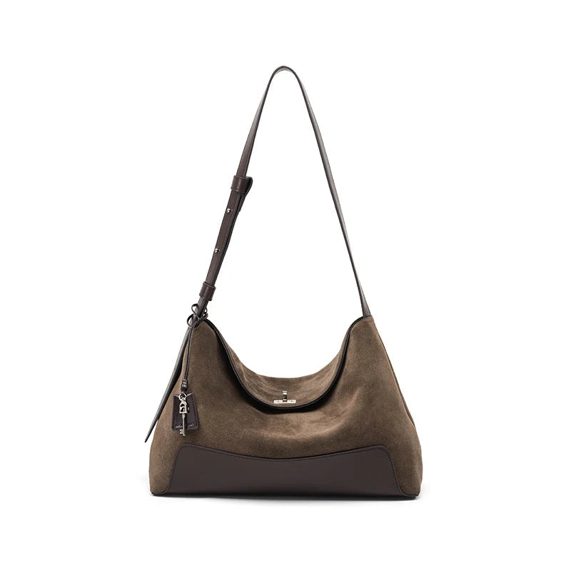LA FESTIN Leather Shoulder Tote Bag