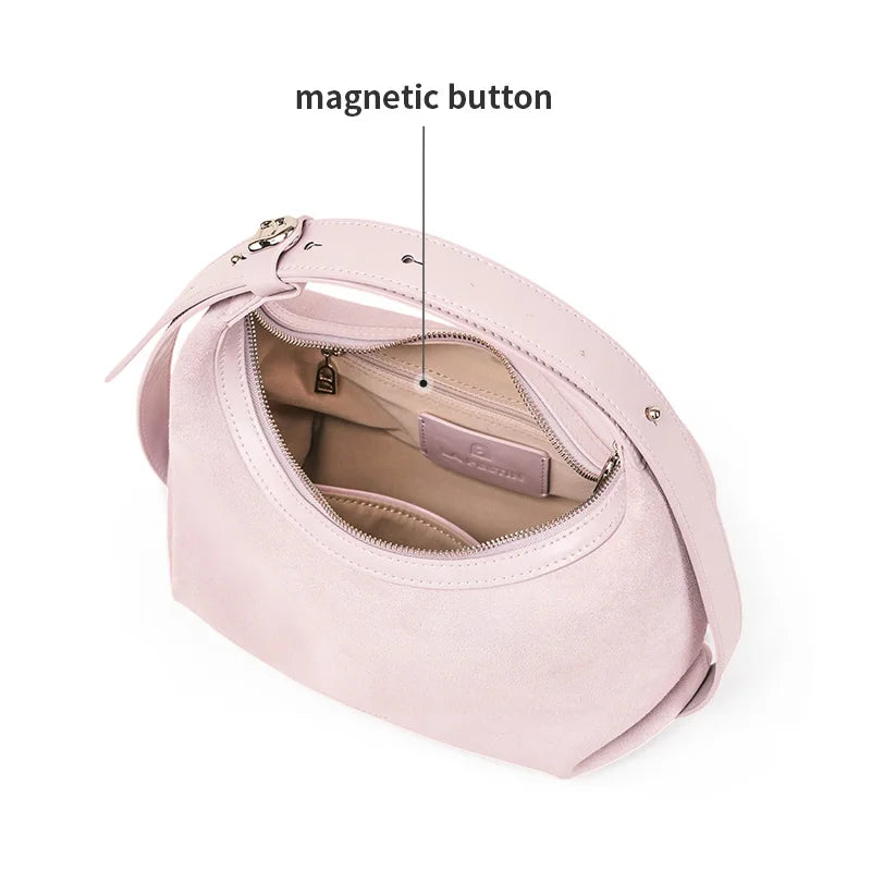 LA FESTIN Half Moon Crossbody Bag