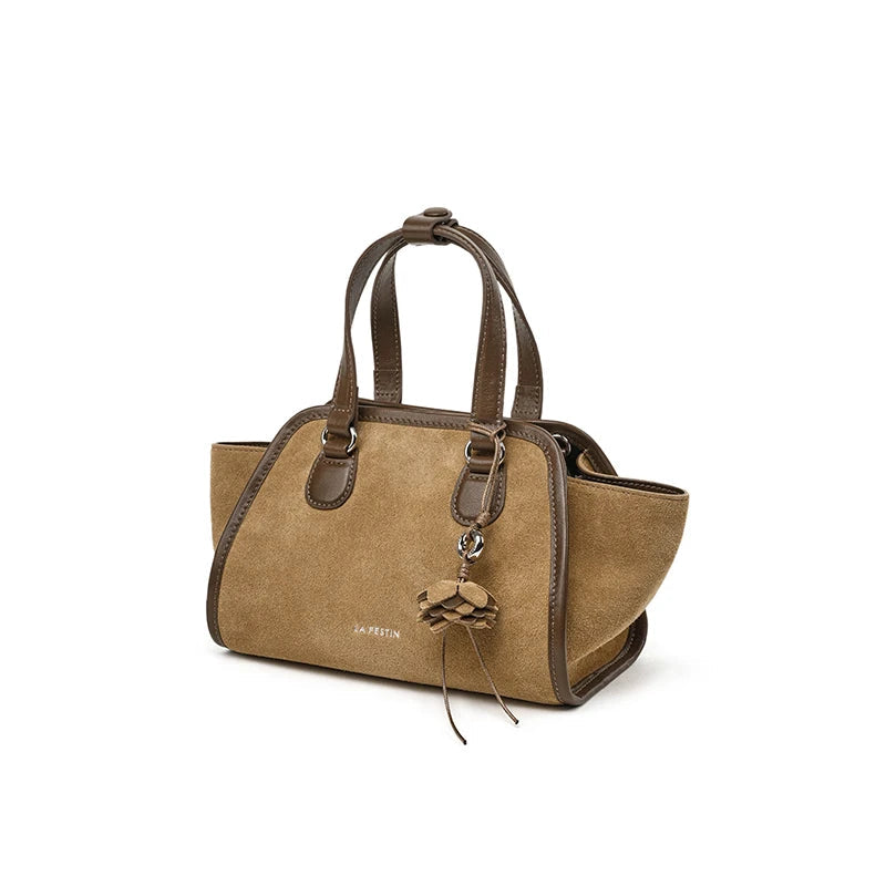 LA FESTIN Leather Dumpling Crossbody Bag