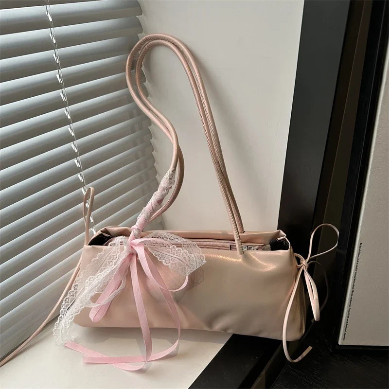 Elegant Bow Shoulder Bag for Women