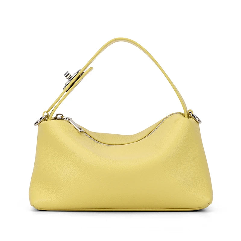 Mini Leather Hobo Bag