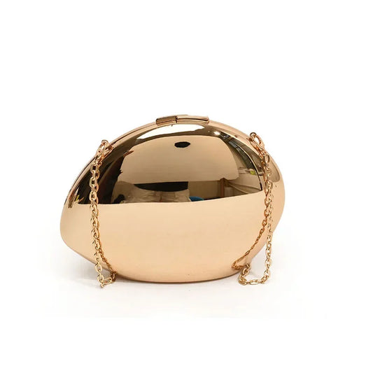Acrylic Shell Evening Clutch Bag