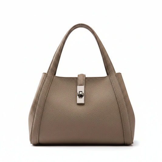 FOXER Leather Bucket Bag