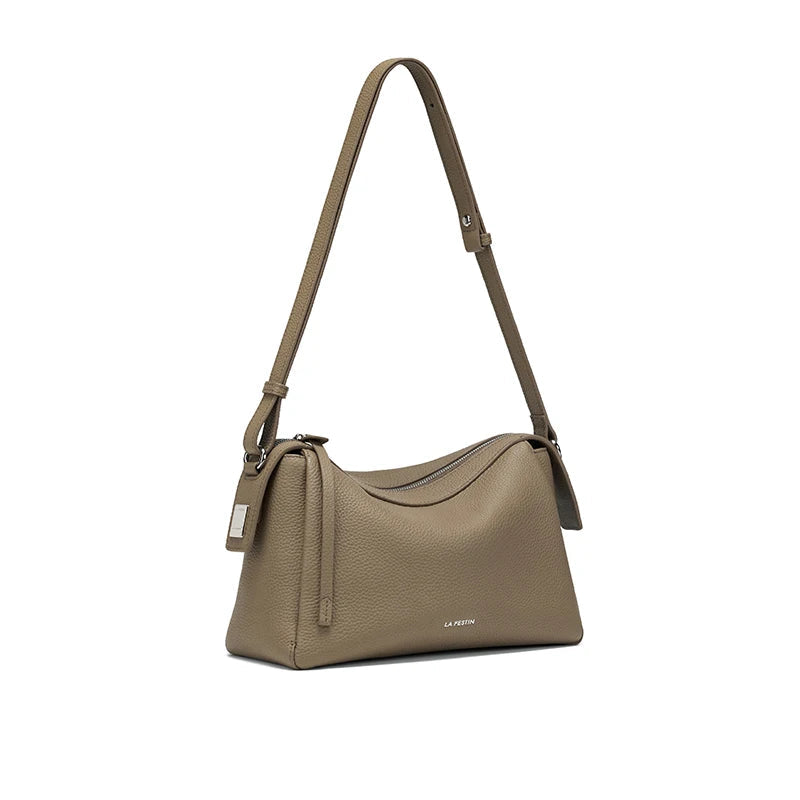 LA FESTIN Classic Leather Crossbody Bag