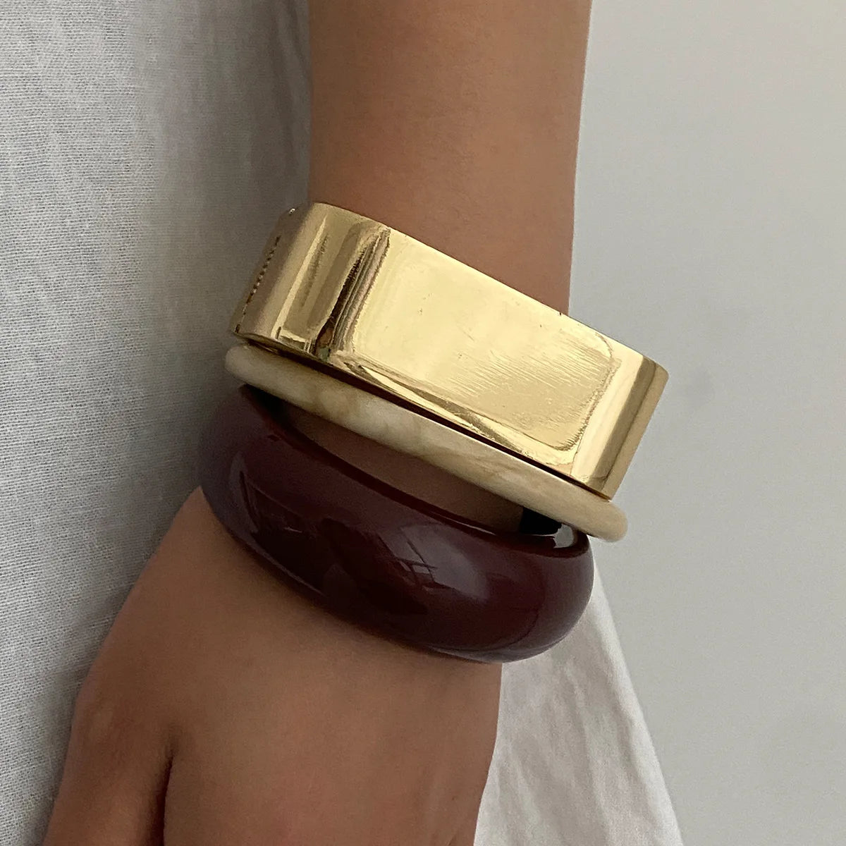 Square Cuff Bracelet