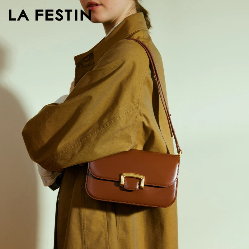 LA FESTIN Classic Crossbody Messenger Bag