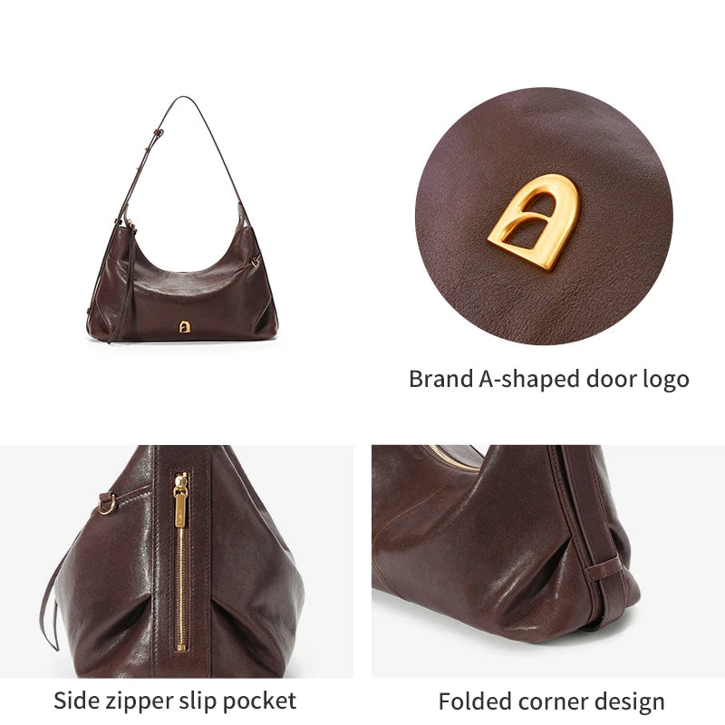 LA FESTIN Leather Tote Crossbody Bag 2026