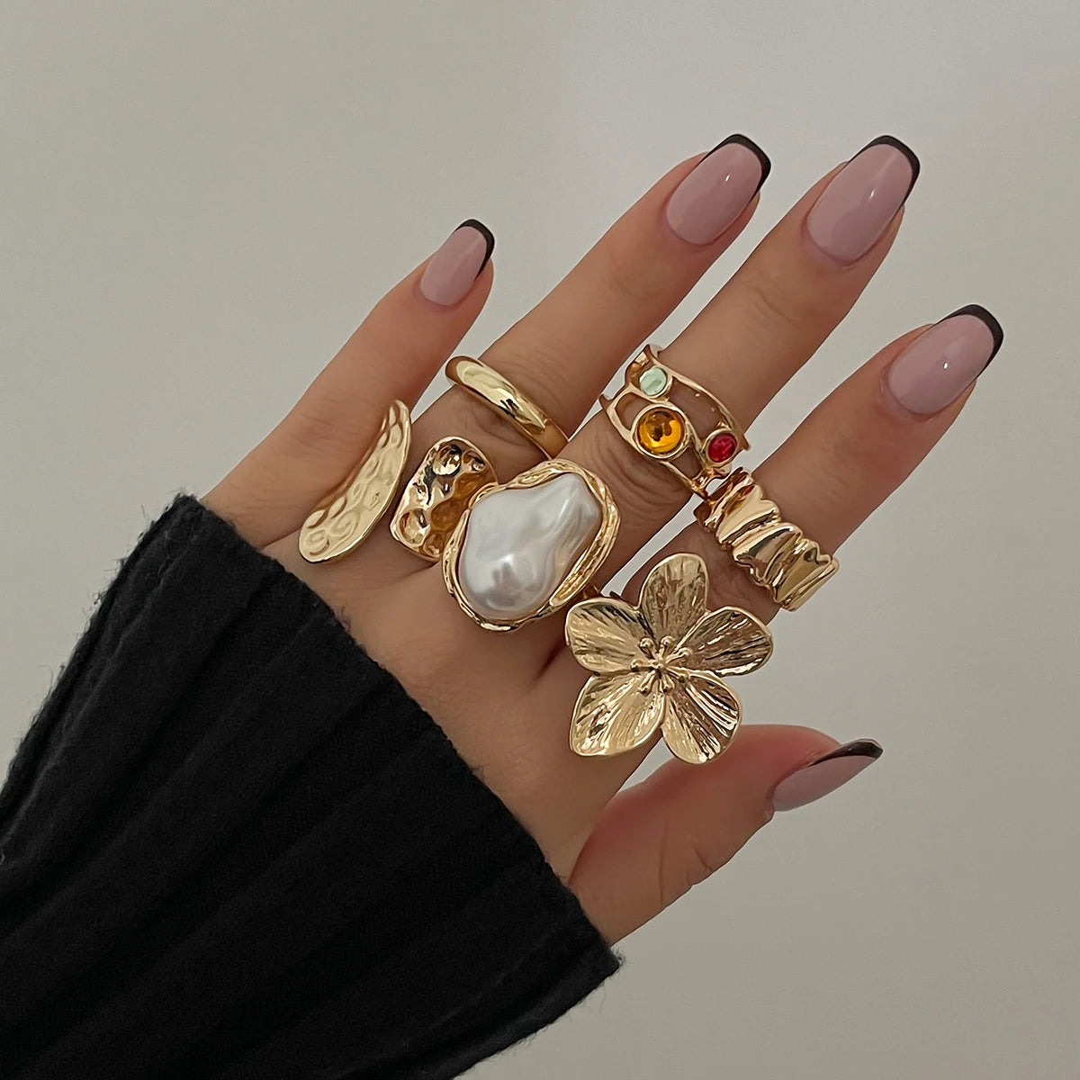 Baroque Flower Ring