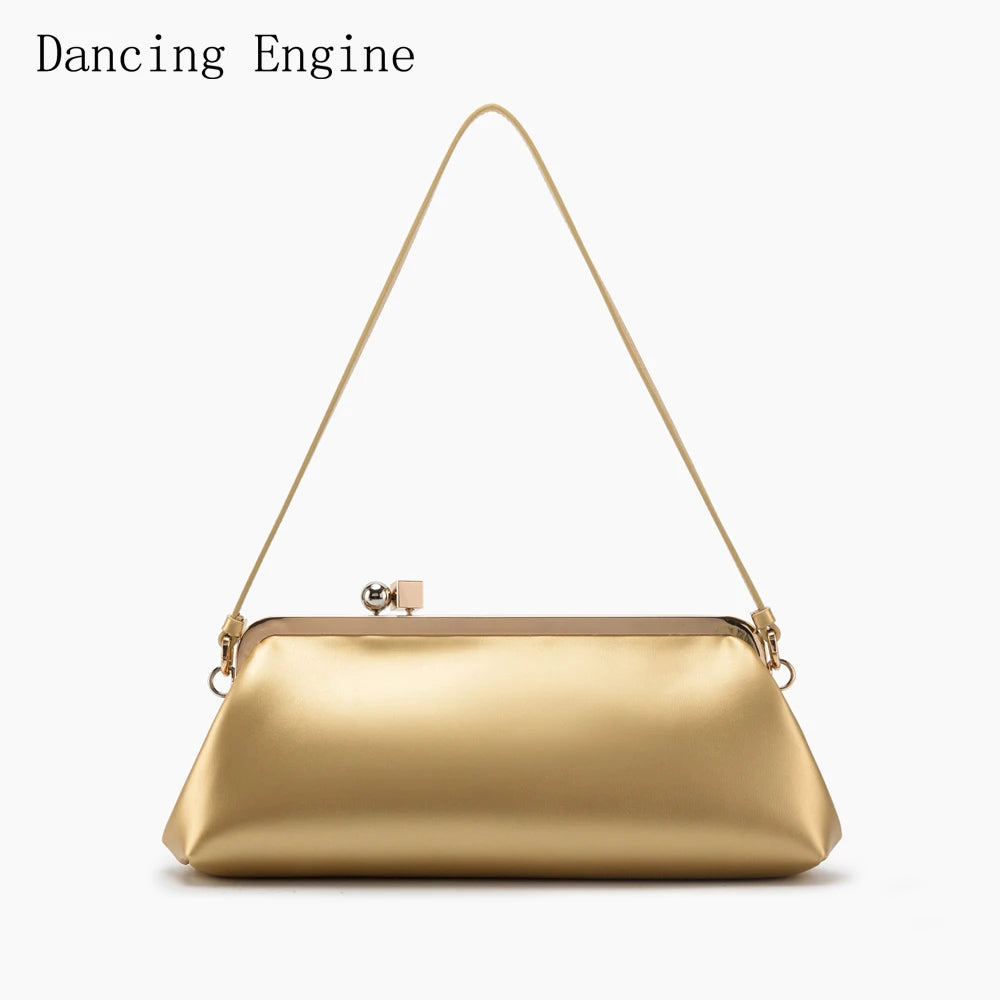 Purses and handbag Clutch Bag for Women Luxury Designer Kiss Lock Women Shoulder Bags Elegant Purses banquet bag Evening bag