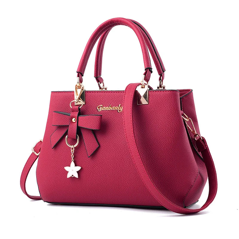 Elegant Bowknot Crossbody Handbag