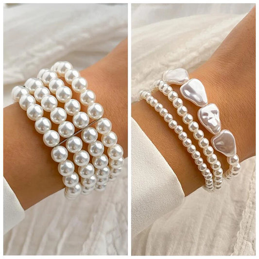 Pearl Layered Bracelet