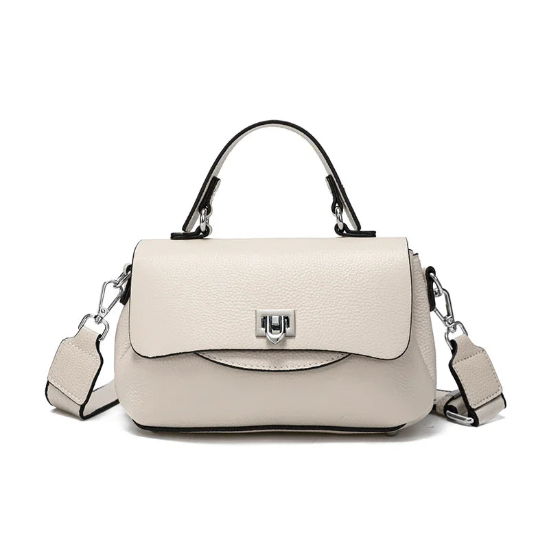 Mini Leather Top Handle Bag