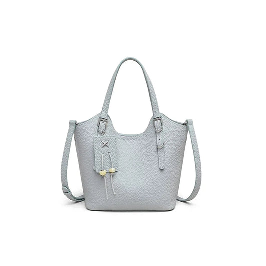 LA FESTIN Leather Tote Crossbody Bag
