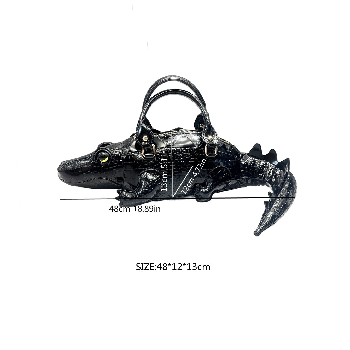 Handmade PU Leather Shoulder Bag