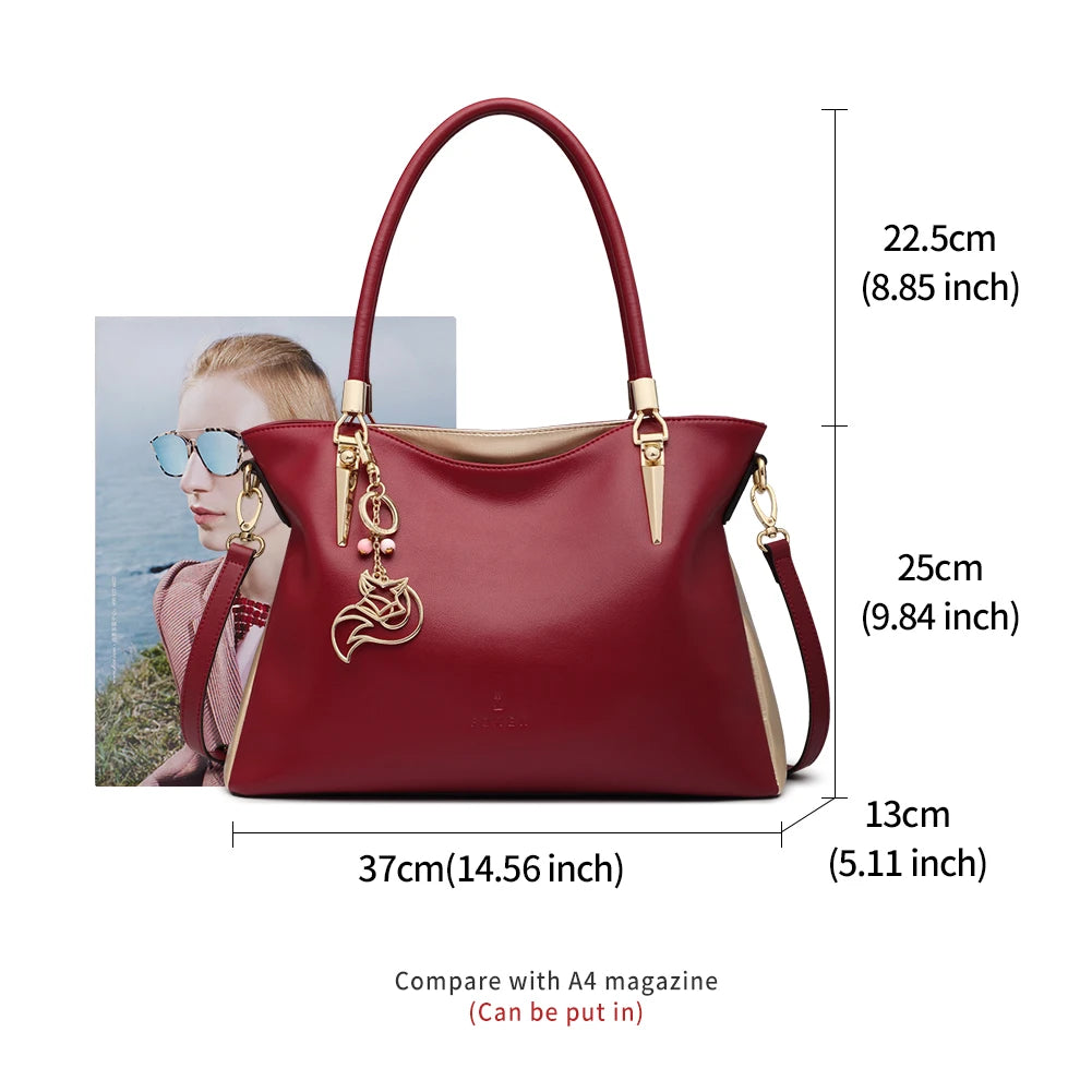 FOXER Women’s Leather Tote Bag