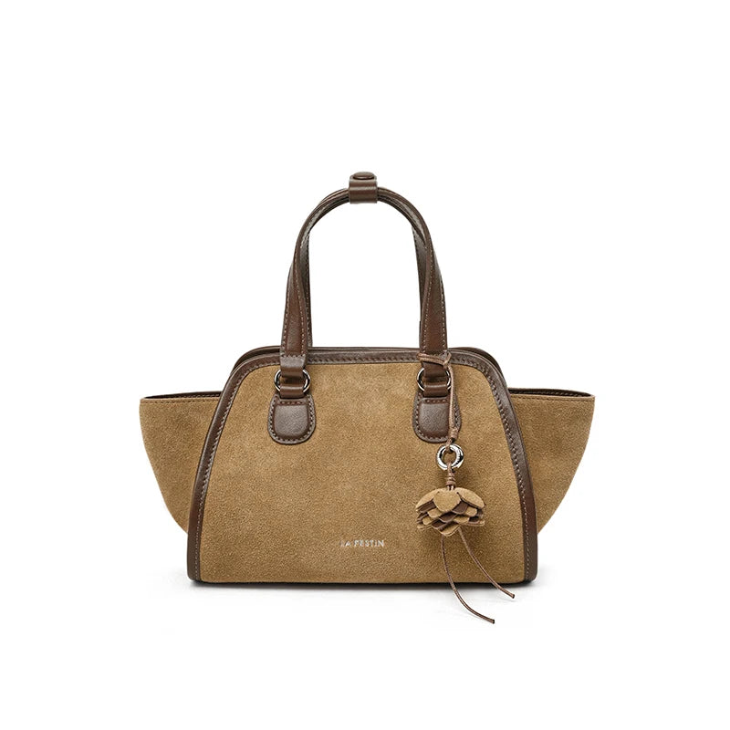 LA FESTIN Leather Dumpling Crossbody Bag