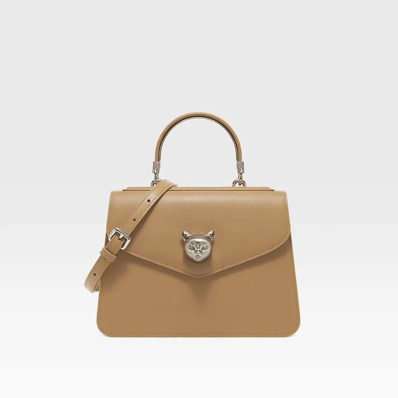 Classic Leather Business Shoulder Bag
