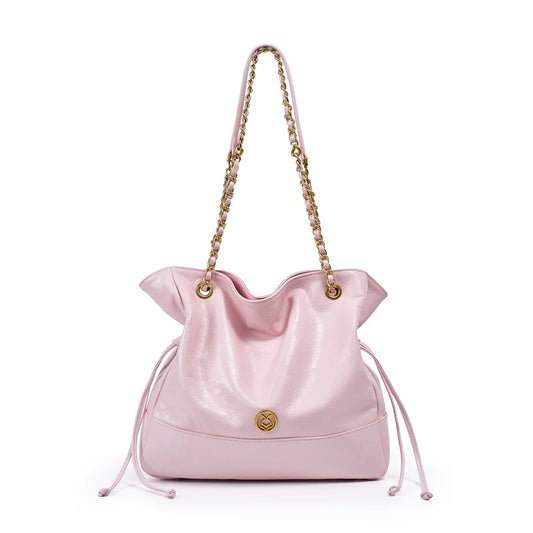 FOXER Women’s Large Leather Bucket Bag
