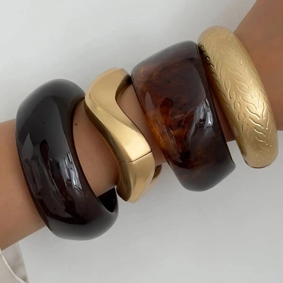 Chunky Resin Bangle