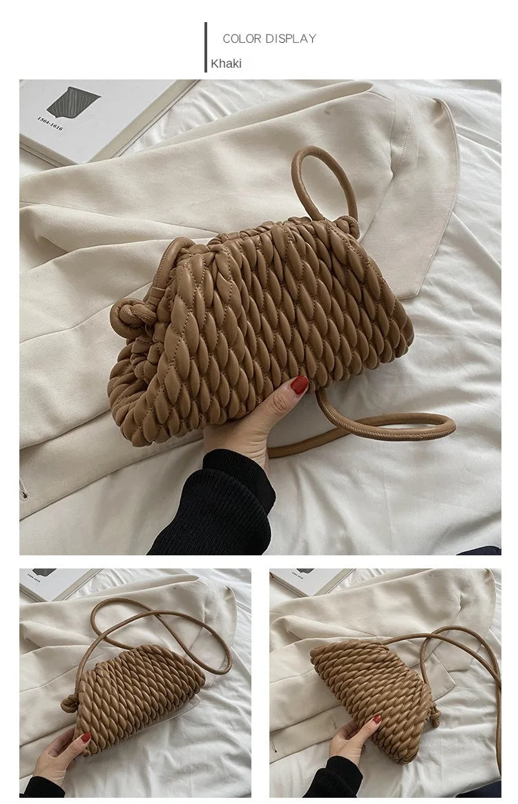Embroidered Crossbody Shoulder Bag