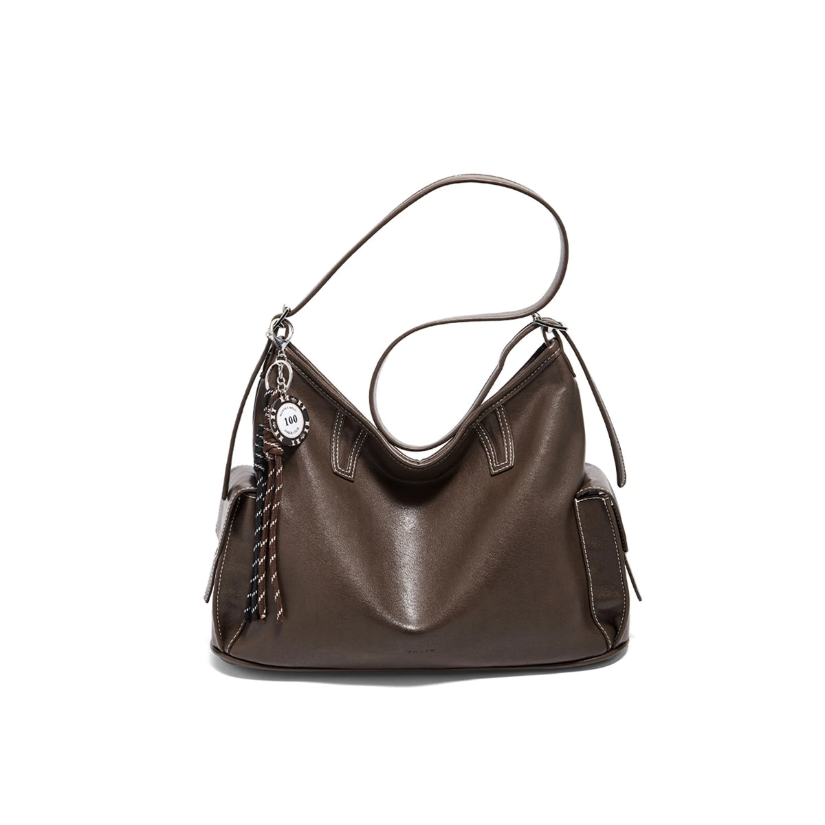 FOXER Women’s Large PU Hobo Bag 2026