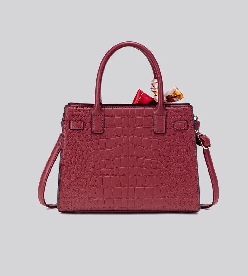 Large Capacity PU Crossbody Bag