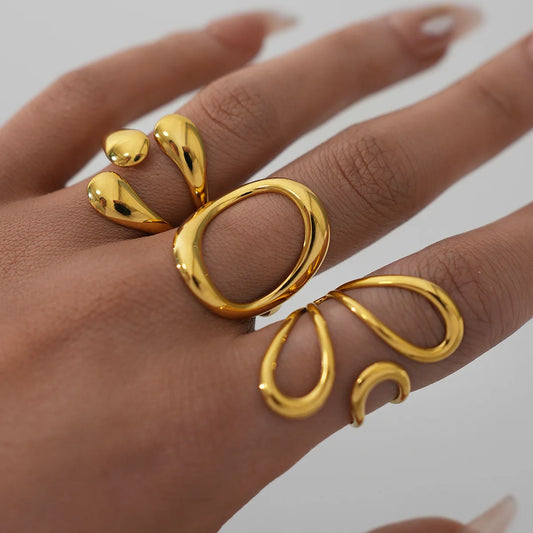 Minimalist Statement Ring