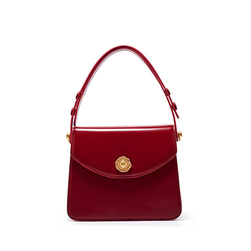LA FESTIN Square Top Handle Crossbody Bag