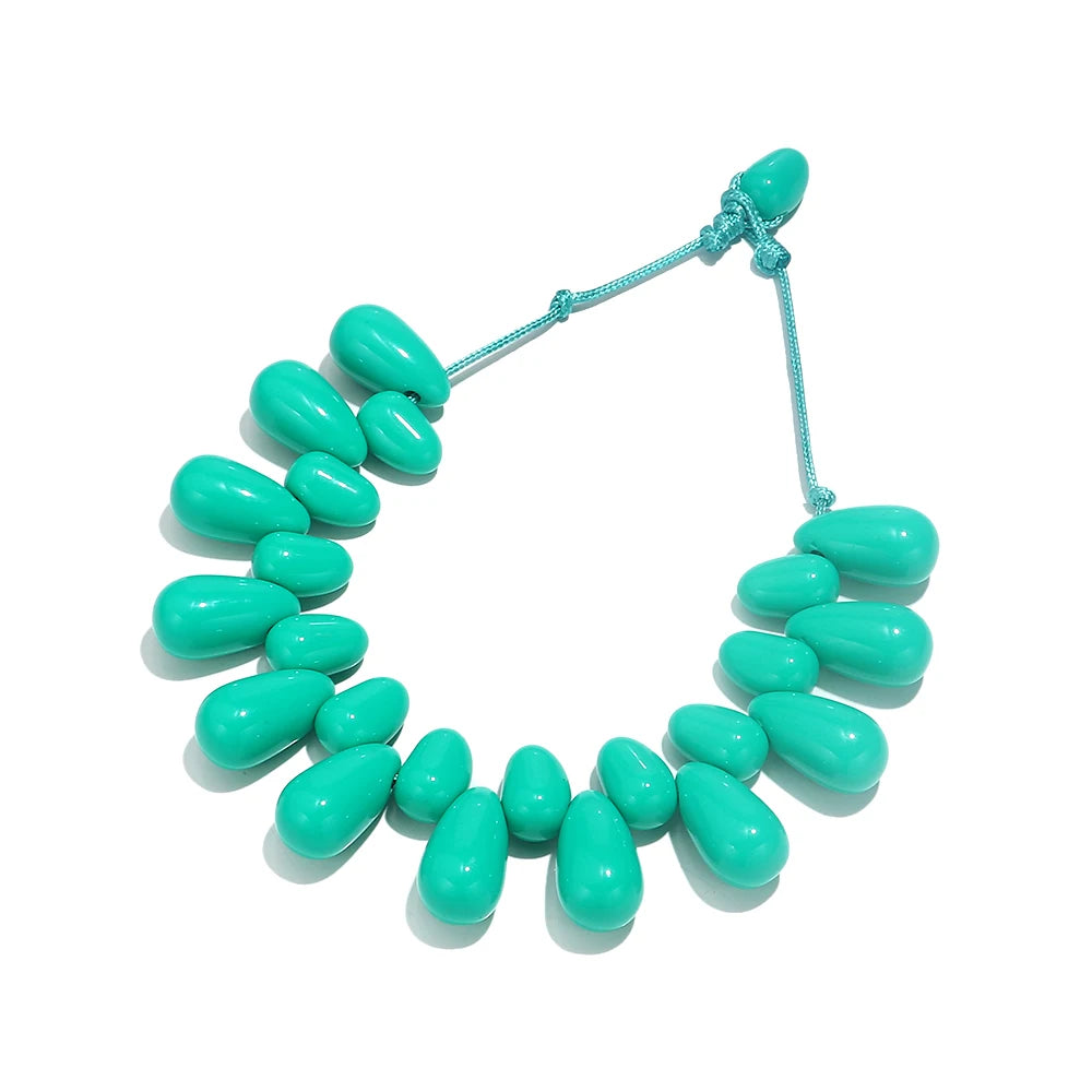 Colorful Resin Statement Choker